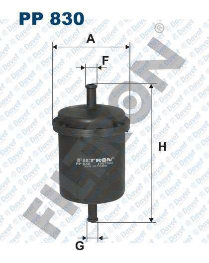 FILTRON PP830 Hava Filtresi (Enj) Uno-Slx-R9